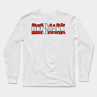 Denmark Long Sleeve T-Shirt